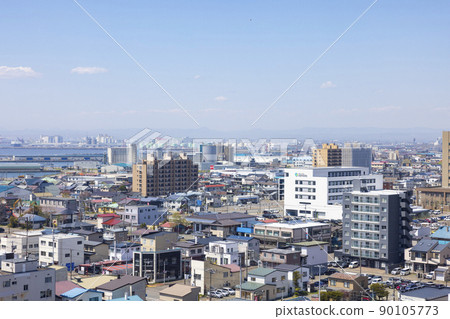 View of Kushiro city area, Hokkaido 90105773
