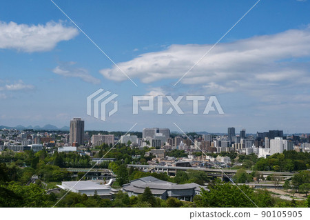 照片、都市風景 仙台市青葉風景 從山上看仙台市 地鐵國際中心站周邊風景 照片、都市風景 仙台市青葉風景 從山上看仙台市 地鐵國際中心站周邊風景 90105905