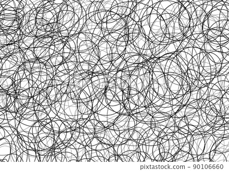 Tangled curve background - Stock Illustration [90106660] - PIXTA