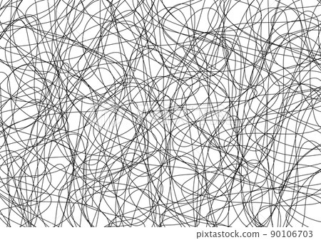 Tangled curve background - Stock Illustration [90106703] - PIXTA