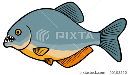 Piranha fish 90108230