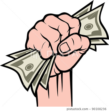 Hand holding Banknotes Hand holding Banknotes 90108236