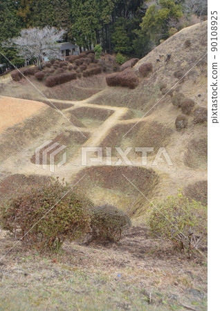 山中城的“Shoji digging”（靜岡縣三島市山中新殿） 90108925