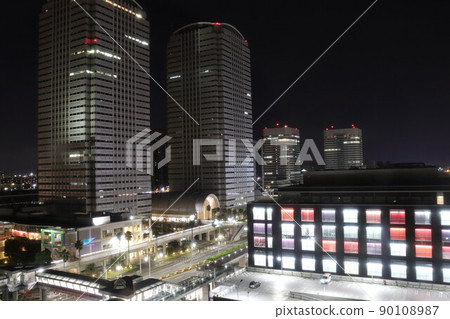 從酒店窗戶看到的京濱幕張夜景 從酒店窗戶看到的京濱幕張夜景 90108987