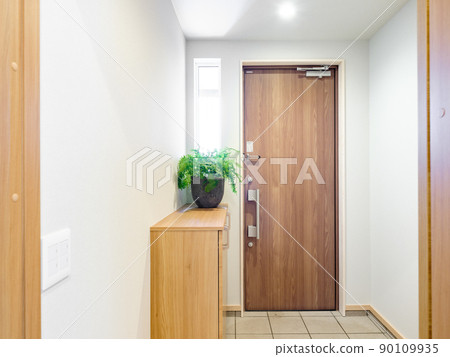 The entrance where the foliage plants are placed The entrance where the foliage plants are placed 90109935