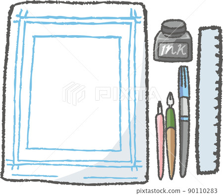 Manga manuscript set Manga manuscript set 90110283