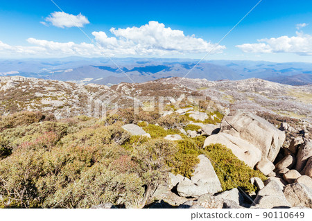 Mt Buffalo Cathedral Rock View in Australia Mt Buffalo Cathedral Rock View in Australia 90110649