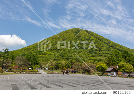 初夏的榛名富士，榛名山 90111103