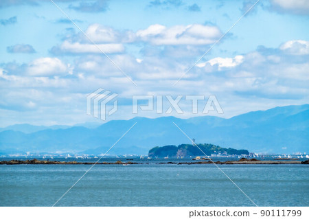 神奈川縣葉山町一色海岸的風景 90111799