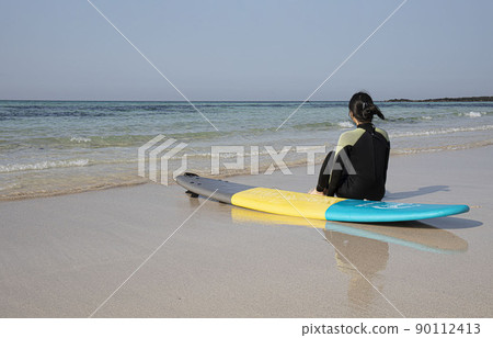 Emerald sea light, surfing surfboard Emerald sea light, surfing surfboard 90112413
