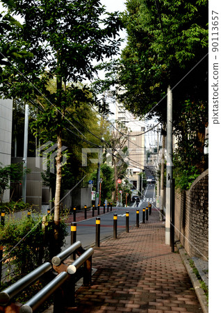Scenery of a quiet luxury residential area around Shoto, Shibuya, Tokyo Scenery of a quiet luxury residential area around Shoto, Shibuya, Tokyo 90113657