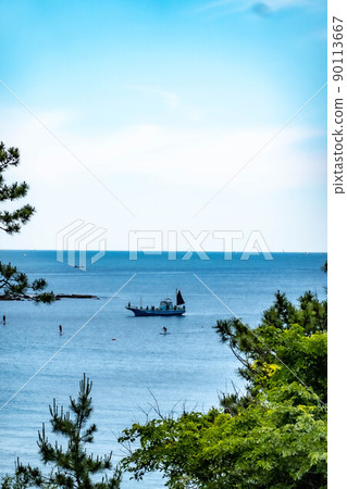 神奈川縣葉山町 神奈川縣立現代美術館 從葉山看 90113667