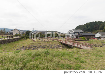 春天的飛鳥水地遺跡 90116197