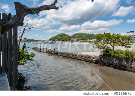 神奈川縣葉山町森戶神社的風景 90116672