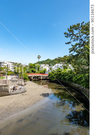 神奈川縣葉山町森戶神社的風景 90116673