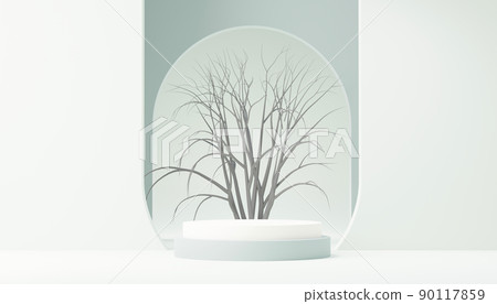 3d render abstract display podium platform for product presentation and advertising. Minimal scene backdrop with clean design. Vacant pedestal for mock up. Empty stage with pastel color for cosmetic. 3d render abstract display podium platform for product presentation and advertising. Minimal scene backdrop with clean design. Vacant pedestal for mock up. Empty stage with pastel color for cosmetic. 90117859