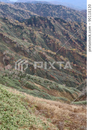 通往白山別山的山路風景 90118130