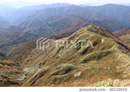 通往白山別山的山路風景 通往白山別山的山路風景 90118659