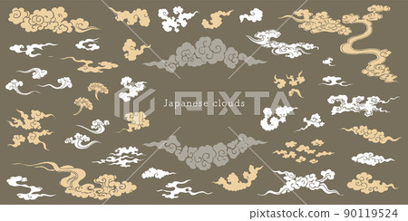 浮世繪觸摸雲設計集。 90119524