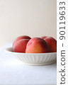 Peach on the table 90119633