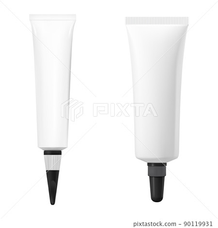 Ointment tube. Superglue container mockup, isolated Ointment tube. Superglue container mockup, isolated 90119931