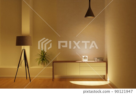 Interiors that can be used for blogs, homepages, and advertisements 90121947