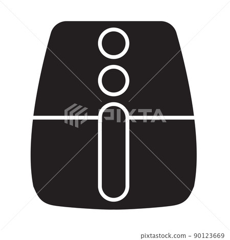 cooking air fryer appliance icon vector for graphic design, logo, website, social media, mobile app, UI illustration 90123669