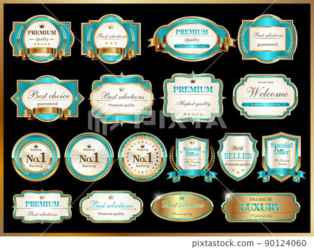 Luxury turquoise title base Luxury turquoise title base 90124060