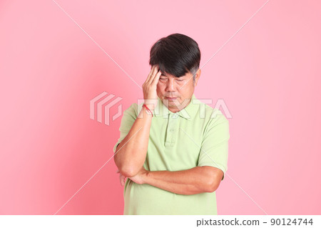 Senior Asian Man Senior Asian Man 90124744