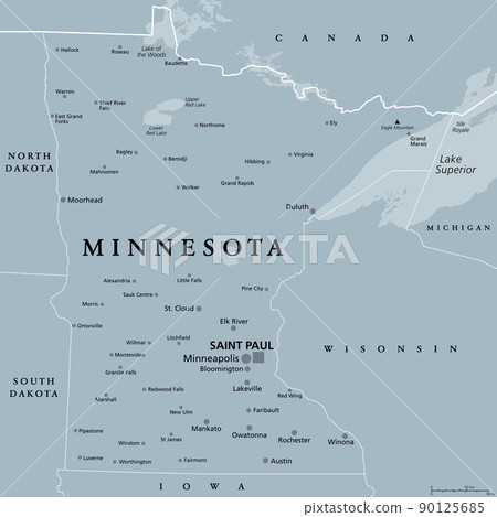 Map of North St.Paul, MN, Minnesota