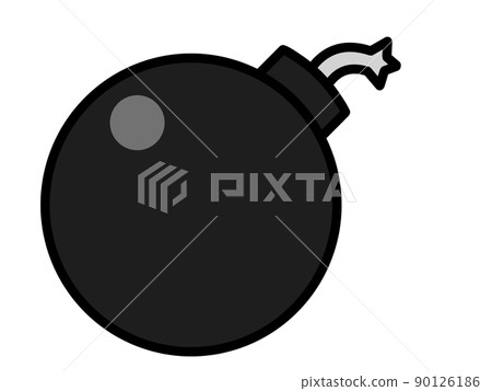 炸彈點火前的插圖素材 90126186