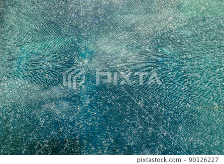 Cracked Glass Texture 90126227