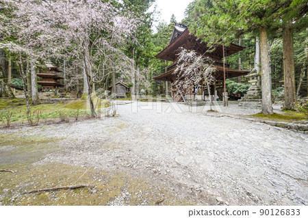 法尺山光善寺三門和三重塔 90126833