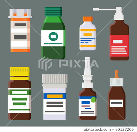 Medicines for Cough and Runny Nose in Bottles 90127206