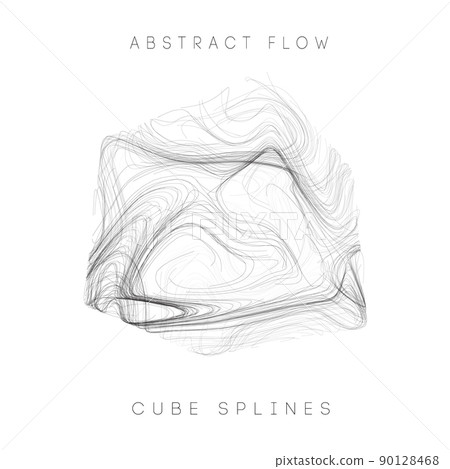 Data cube blockchain technology background. Futuristic network vector illustration. Data cube blockchain technology background. Futuristic network vector illustration. 90128468