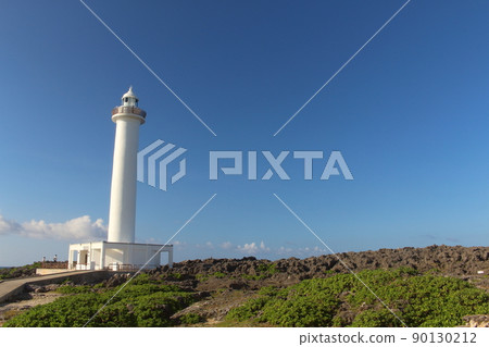 Cape Zanpa Lighthouse Yomitan Village, Nakagami District, Okinawa Prefecture 90130212