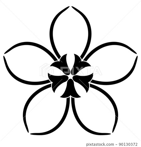 It is a family crest. It is called Matsuba Kikyo. It is a family crest. It is called Matsuba Kikyo. 90130372