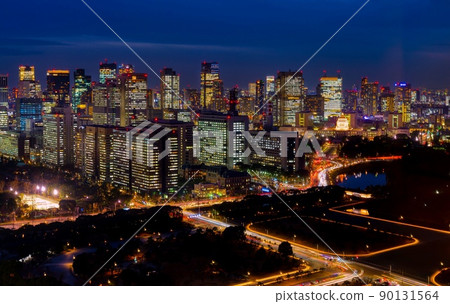 東京夜景霞關 東京夜景霞關 90131564