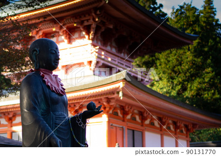 World Cultural Heritage Hieizan Enryakuji Temple Houka Sochiin East Pagoda and Jizo Bodhisattva 90131770
