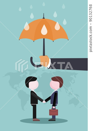 business cooperation trustworthy concept 90132768