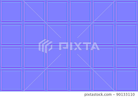 Normal map seamless texture of wall, floor or ceiling Normal map seamless texture of wall, floor or ceiling 90133110
