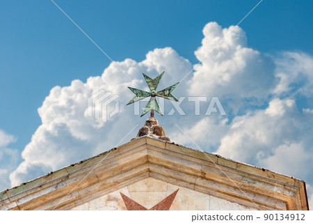 Maltese Cross or Cross of Saint John - Church of Santo Stefano dei Cavalieri Pisa Maltese Cross or Cross of Saint John - Church of Santo Stefano dei Cavalieri Pisa 90134912