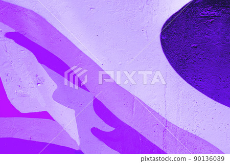 close up of colorful urban wall texture 90136089