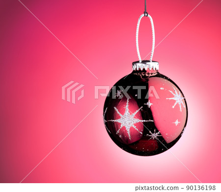 pink Christmas ball pink Christmas ball 90136198
