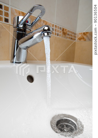 mixer tap with running water 90136504