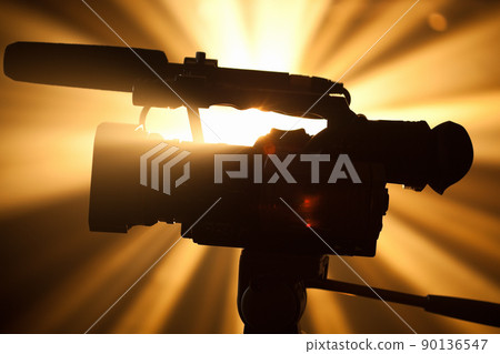 professional video camera professional video camera 90136547