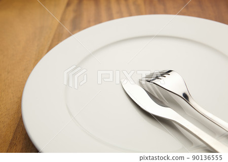 closeup of a place setting closeup of a place setting 90136555