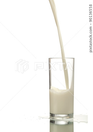 pouring milk pouring milk 90136558