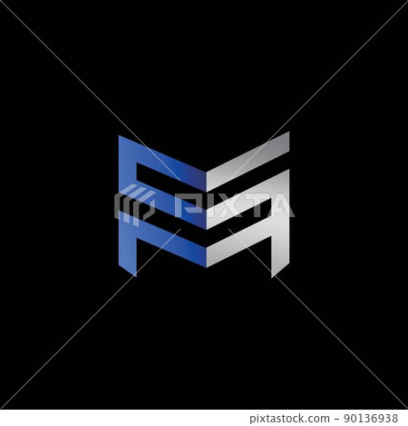 The design of the initials SM logo is sophisticated and modern The design of the initials SM logo is sophisticated and modern 90136938