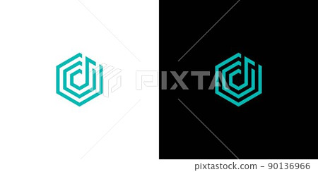 Modern and elegant C initials music logo design. 90136966